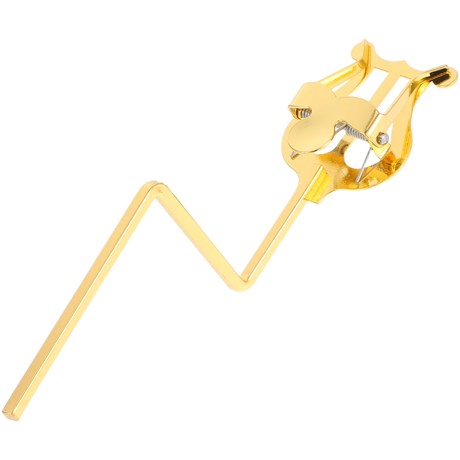 حامل الموسيقى المحمول مقاطع الساكس المعدنية مجلد الساكسفون زحف الفرقة المشابك الحديد ألتو حامل #6