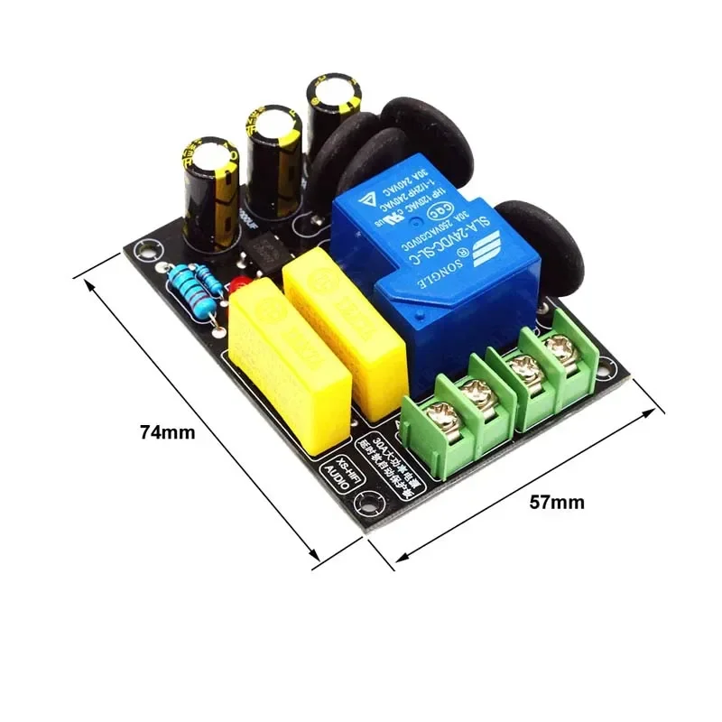 LUSYA 2000W Class A Power Amplifier Delay high-power Power Supply Soft Start Protection Board