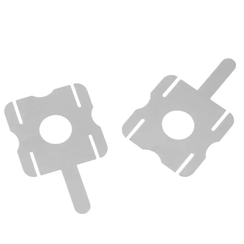 50/100/250Pcs U-Shaped For Computer Battery Welding Tool 4S 18650 Lithium Battery Pack Replace Spot Welding Nickel Sheet