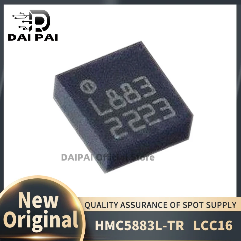 (5PCS-10PCS /Lot) 100% New original HMC5883L HMC5883L-TR 883L LCC-16 Chipset