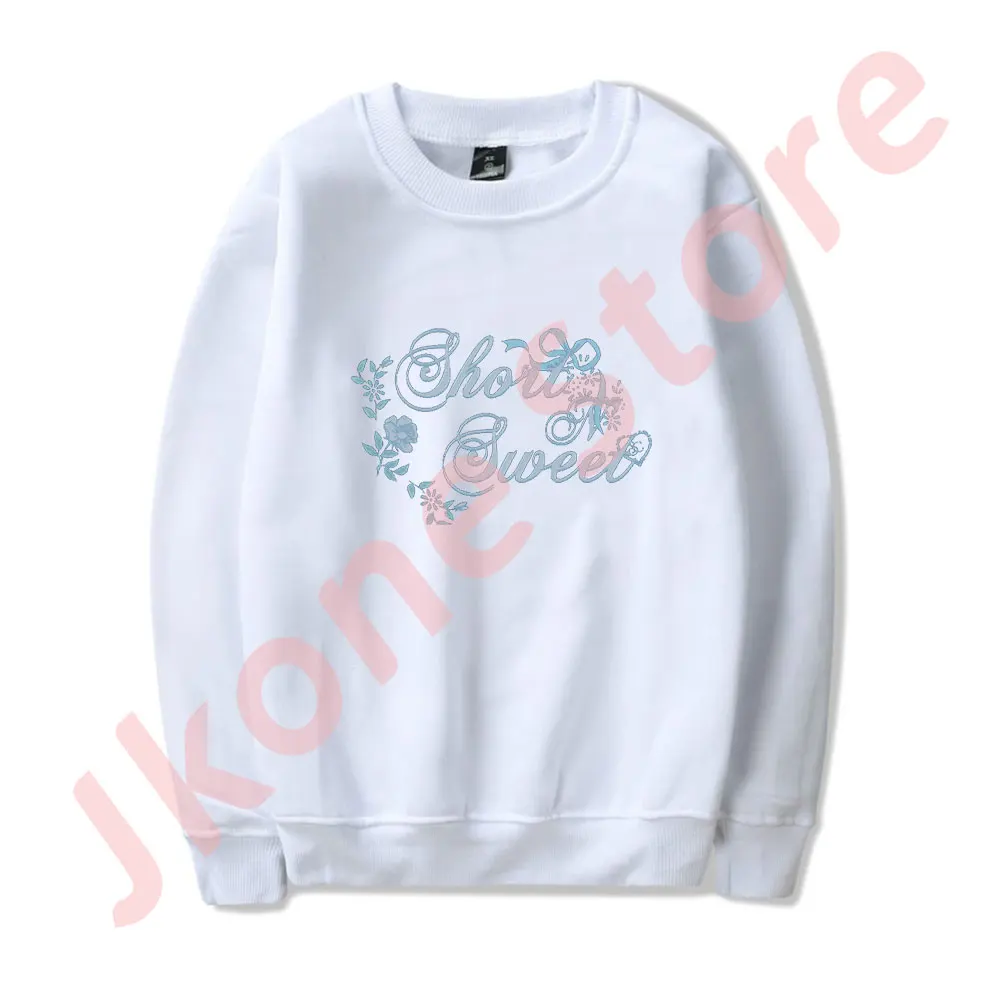 

Sabrina Carpenter Short n' Sweet Merch Crewneck Sweatshirts Unisex Fashion New Logo Long Sleeve T-Shirts