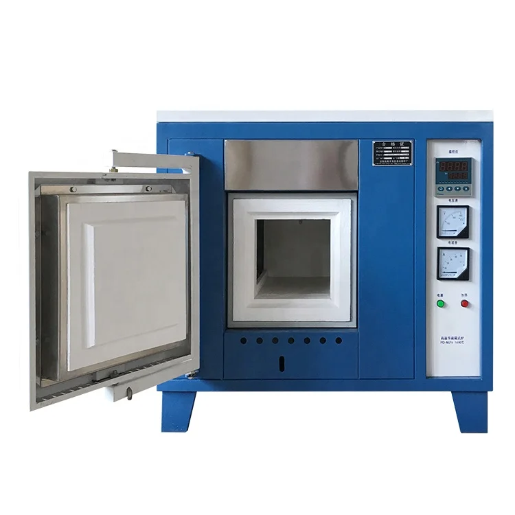 Luoyang Electric Furnace Factory 1200c Small Size 27l Industrial Box Muffle Furnace On Sale