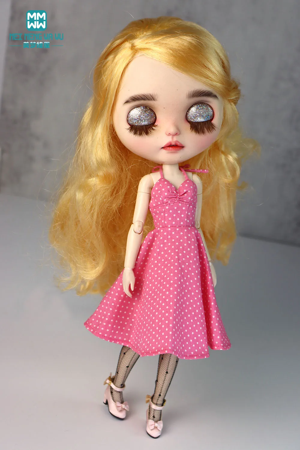 NEW 28-30cm Blyth Azone OB22 OB24 Doll Clothes Fashion Suspender Skirt Halter Dress