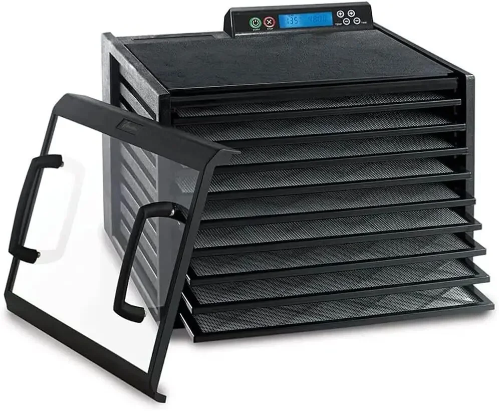 Excalibur 3948CDB Electric Food Dehydrator Machine with 48-Hour Timer, Automatic Shut Off and Temperature Control, 600 W,