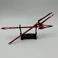 NGE Weapon Figure 01/06 Lance of Longinus Spear of Cassius 22cm Metal Anime Spear Weapon Model Desktop Crafts Gifts Toy for Boys