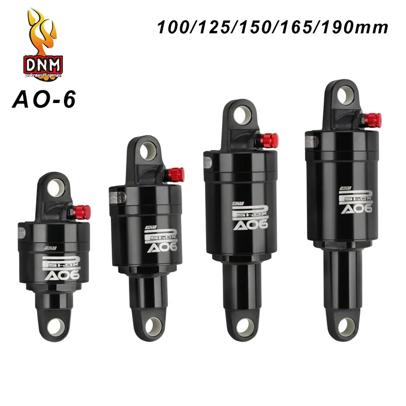 

DNM AO-6 Mountain Bike Air Rear Shock Absorber 165mm/190mm 100mm/125mm/150mm Folding Electric Scooter Shock Absorbers