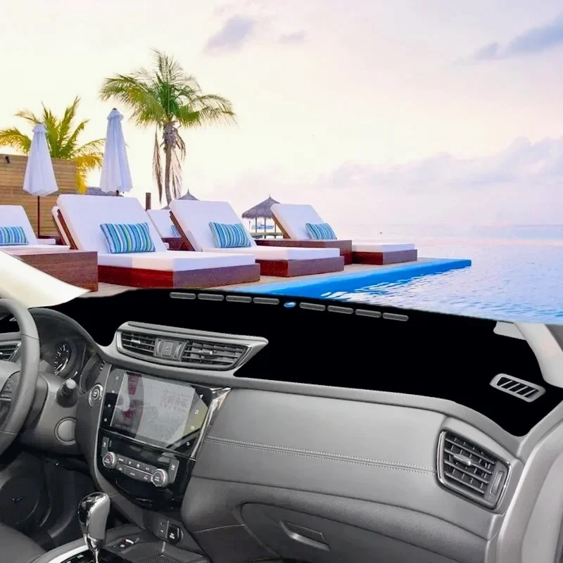 

Для Nissan Qashqai J11 2014-2016 2017 2018 2019 2020 консоль, чехол для приборной панели автомобиля, коврик для приборной панели, коврик для приборной панели, избегайте света, козырек от солнца