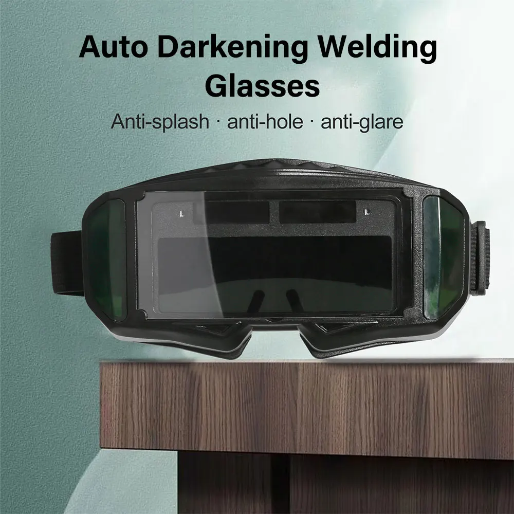 Automatic Dimming Protection Panoramic Welding Glasses Anti- Eyes Strong Light Shield Goggle for Welding Masks Eye Glasses