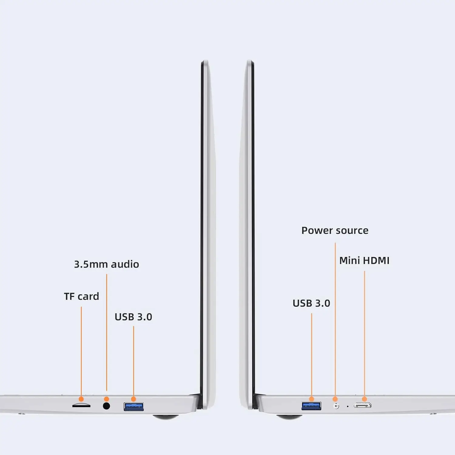 Imagem -06 - Computador Portátil do Escritório Notebook 17.3 Polegada Windows 1600x900 Intel N5095 Ddr4 8g 16g Ram 256gb 512gb Ssd Porta Hdmi Barato