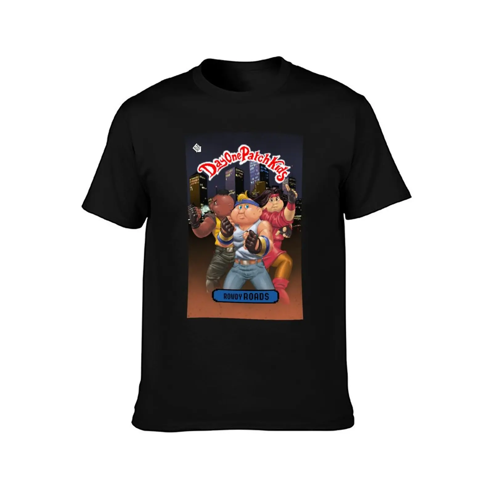 Day One Patch Kids 039 ( Rowdy Roads ) T-Shirt Work Outdoor Short Sleeve Tee T-Shirt