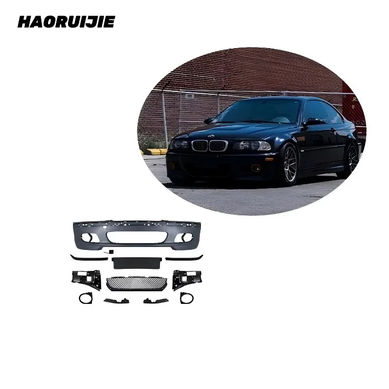 

Zuimi High-endE46 Accessories Body Kit Modified Upgrade Mt Front Bumper Grille Car Spoiler For E46