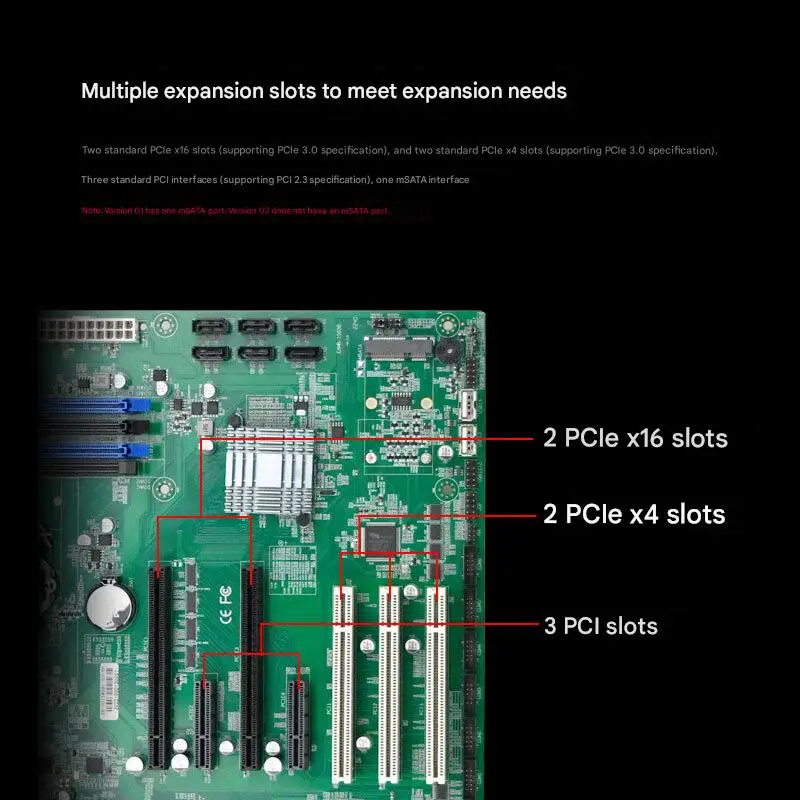 مجموعة اللوحة الأم EIP X99 LGA 1151 تدعم معالجات وحدة المعالجة المركزية Xeon E5 2680 V4، 64 جيجابايت (4*16 جيجابايت) ذاكرة DDR4 REG ECC، NVMe M.2 الصلبة- #3