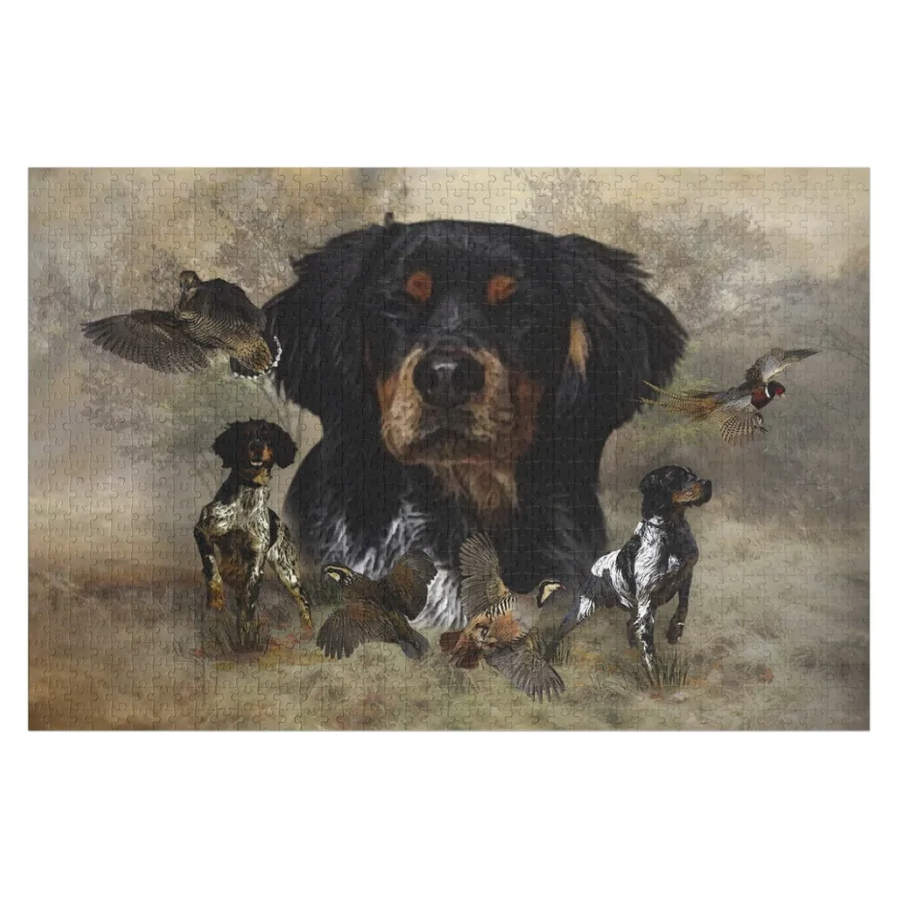 The Brittany, Epagneul Breton, Bird hunting Jigsaw Puzzle For Children Custom Child Jigsaw Custom Puzzle