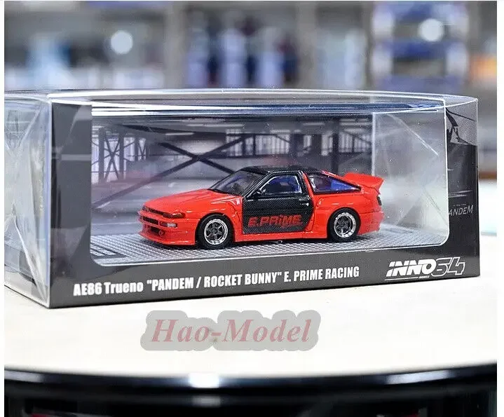 INNO 1/64 For COROLLA TRUENO AE86 Car Model Alloy Diecast Simulation Toys Boys Birthday Gifts Hobby Display Ornaments Orange