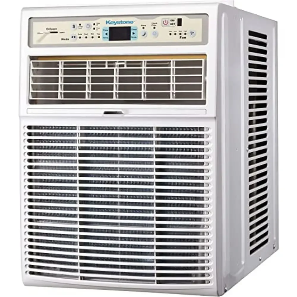 10,000 BTU Vertical Window Air Conditioner Dehumidifier 115V Bedroom Living Room Energy Saver Cooling Modes Remote Control Timer