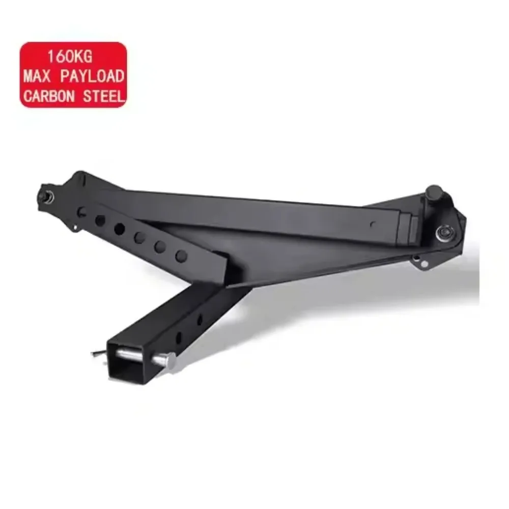 Metal Hammock Hitch Stand with Parachute Bed for Pickup Truck Easy Assembly 300kg Capacity
