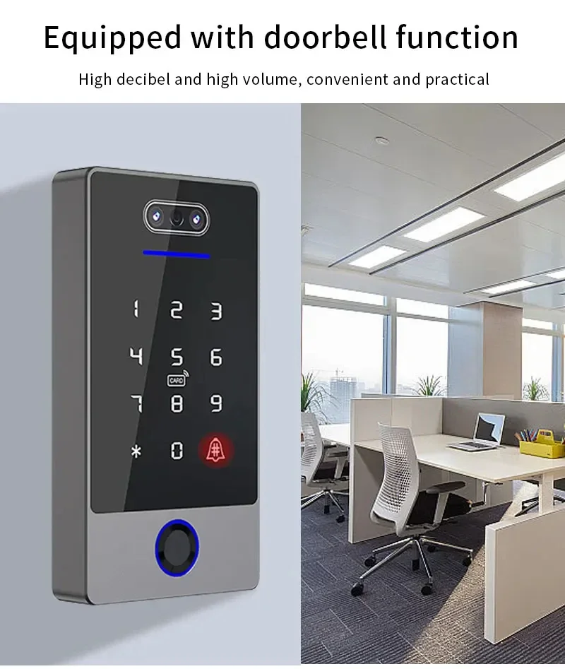 Ttlock Face Recognition Smart Lock Controller Facial Access Control Keypad Biometric Fingerprint TTRenting TThotel G2 Wifi Hub