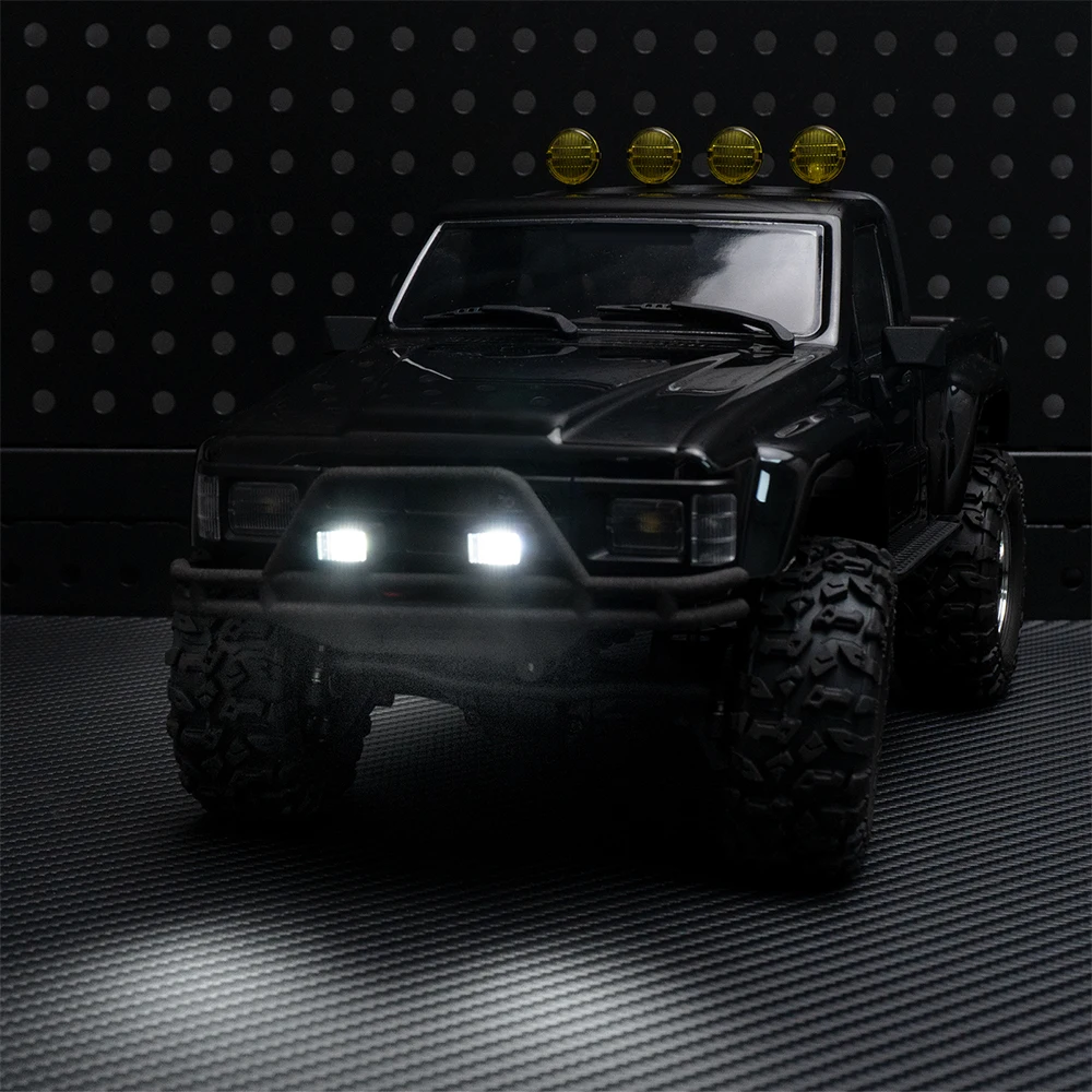 YEAHRUN Simulation Roof Lights/Front Bumper/CVD/Fender/Drive Shaft for HPI venture HILUX 1/18 RC Car Upgrade Parts Accessories
