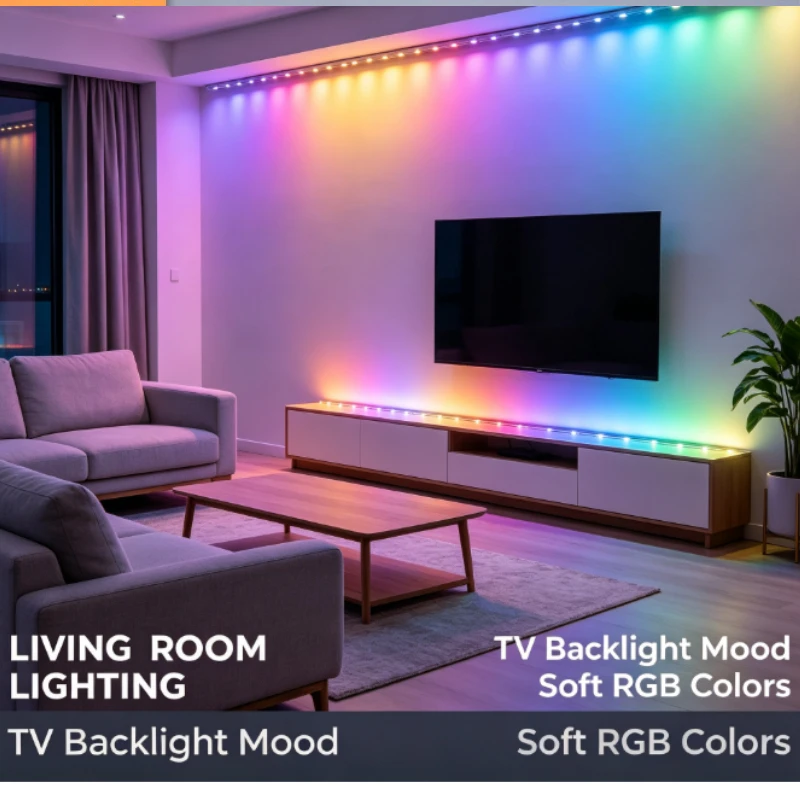 Smart Waterproof LED Pixel String Lights With App Remote Control And Music Sync For Outdoor Garden Party Festival Atmosphere