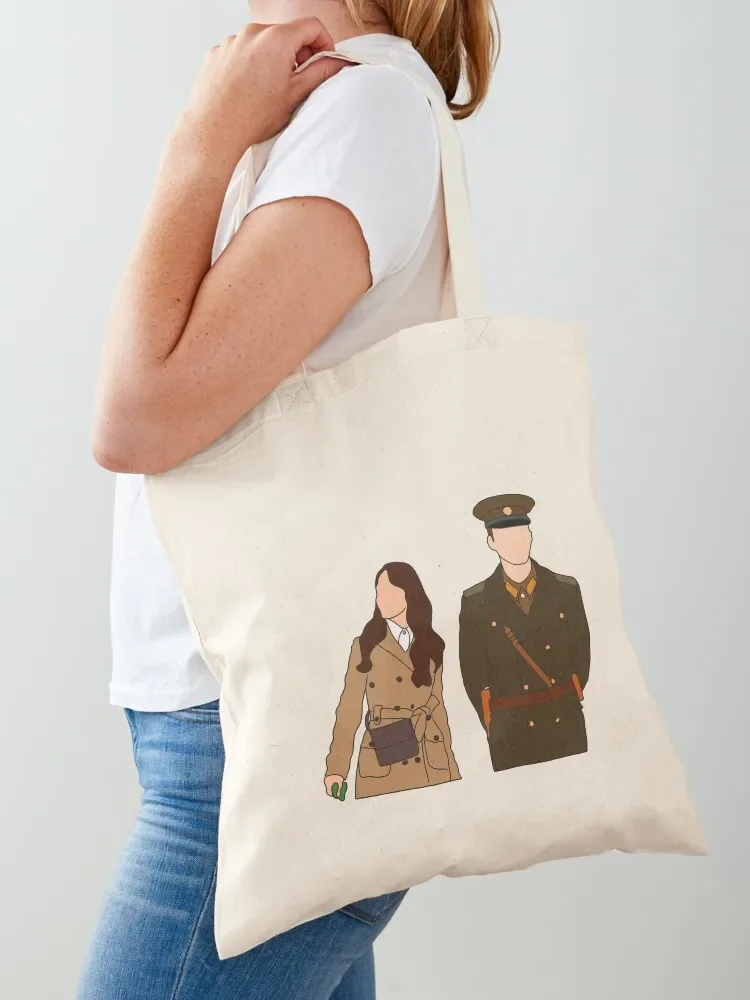 CRASH LANDING ON YOU Tote Bag shopper bag women tote bag men eco pack Lady