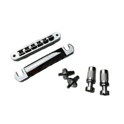 For Gibson LP Electric Guitars Tune-O-Matic Bridge & Tailpiece Chrome Hardware