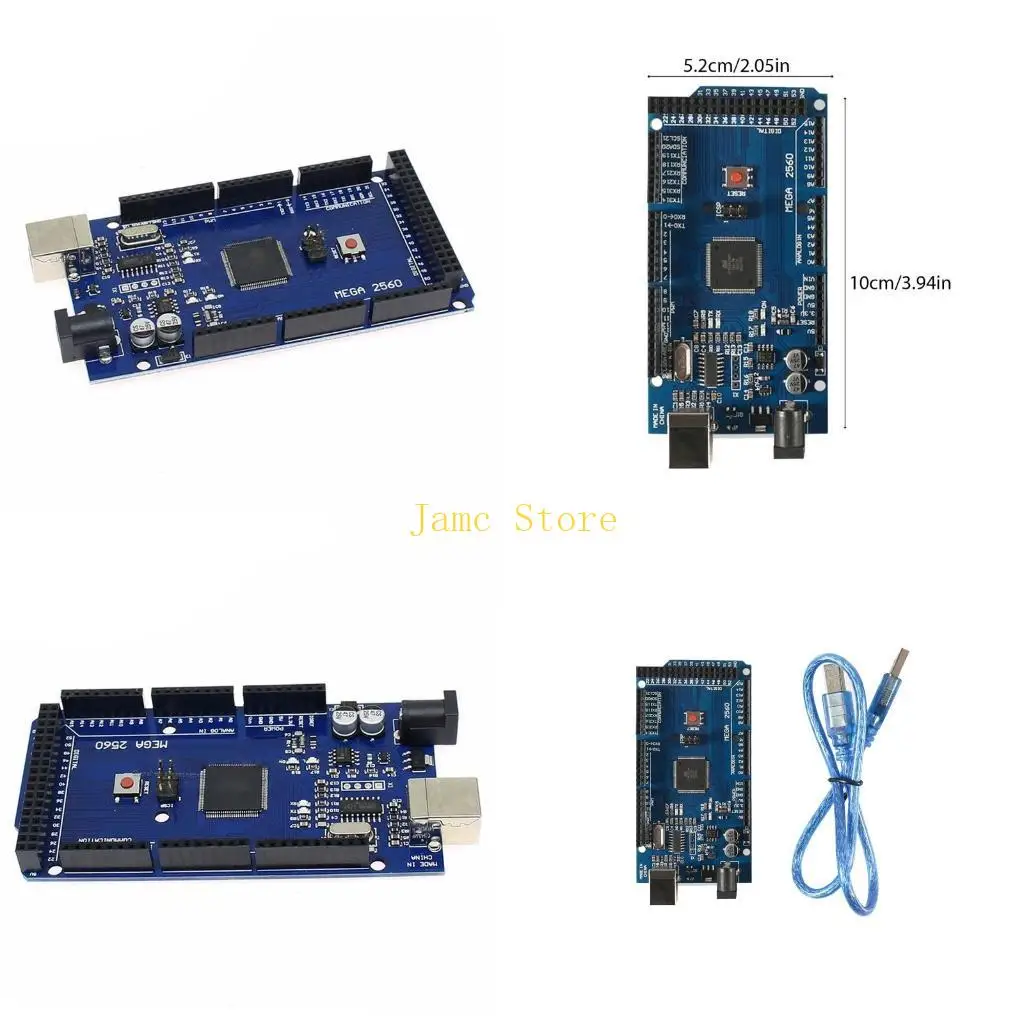 

LX0B Mega2560 Board ATmega 2560 USB Cable for IDE Projects RoHS-