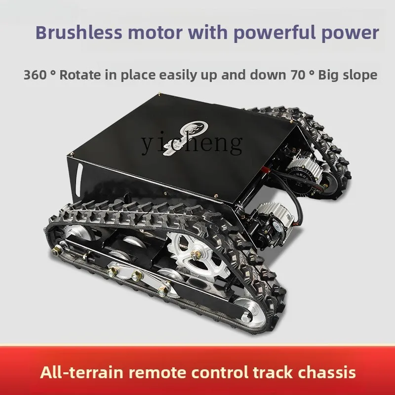 

LSL Remote Control Crawler Chassis Rubber Track All-Terrain Transport Vehicle Intelligent Climbing King
