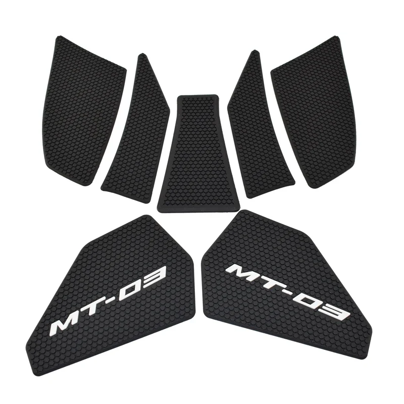 

Motorbike Tank Pad Protector Sticker Decal Gas Knee Grip Tank Traction Pad For Yamaha MT-03 MT03 2020 2021 2022 2023 2024