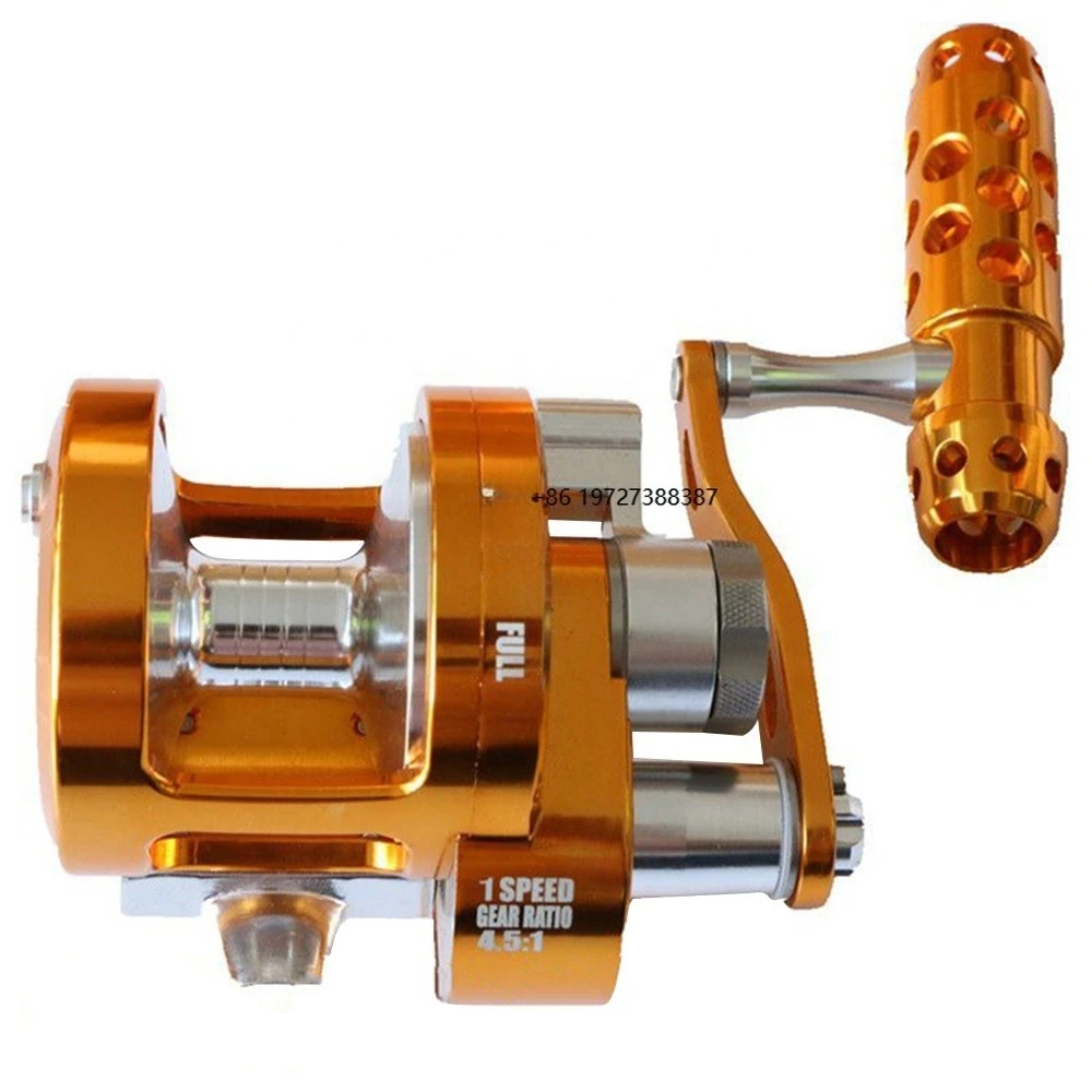 

7+1BB 4.5:1/2.1:1 OEM Factory Full Metal Fishing Reel Trolling Reel