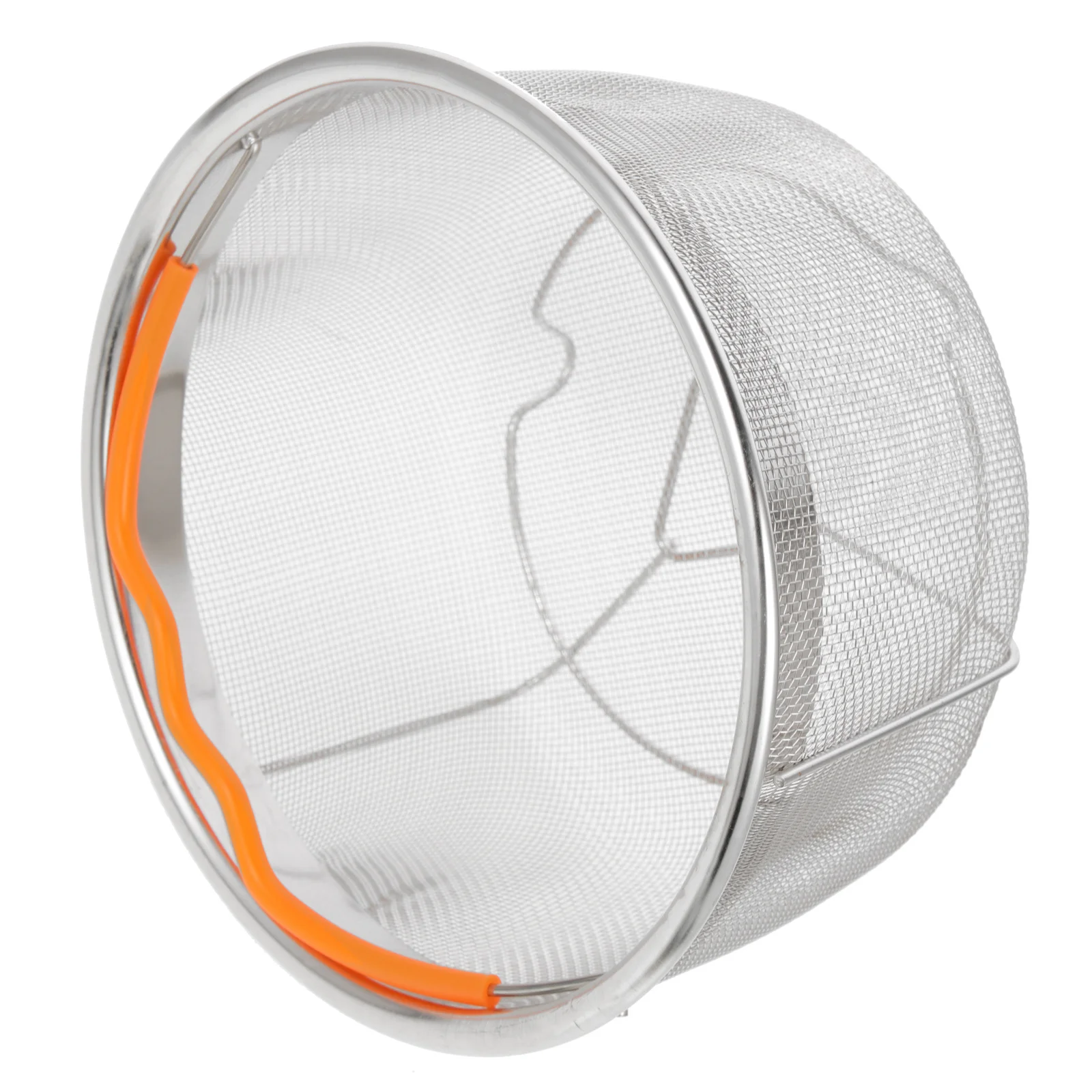 

1pc Stainless Steel Strainer Basket Vegetable Washing Drain Container For Kitchen Fruit Fruits Storage Bowl With Stand