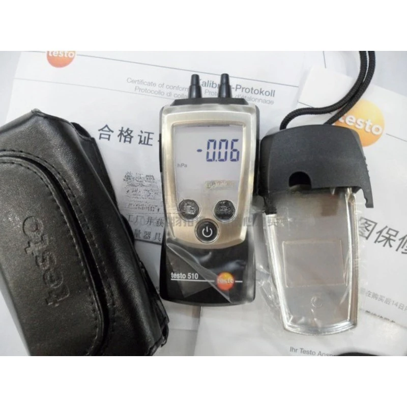 

510 Differential Pressure Meter testo510 Handheld Micro Differential Pressure Meter Portable Differential Pressure Meter