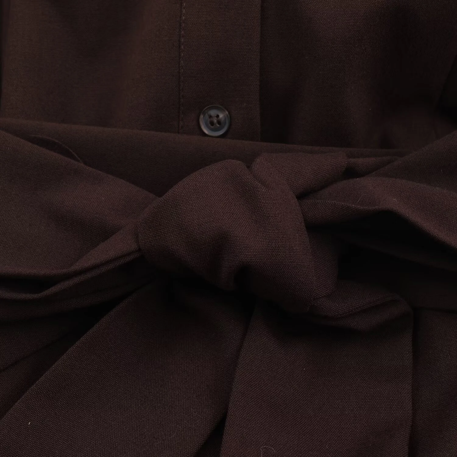 Winter New Arrivals Women's Fashion European and American Style Casual Flared Collar Long Sleeve Belted Shirt Dress