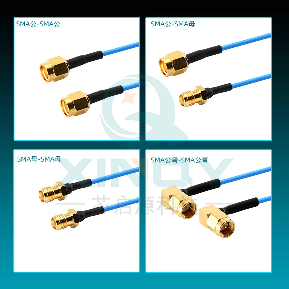 6G SMA Head Flexible Low Loss RF Connection Cable Interconnection Extension Jumper Test Cable Assembly