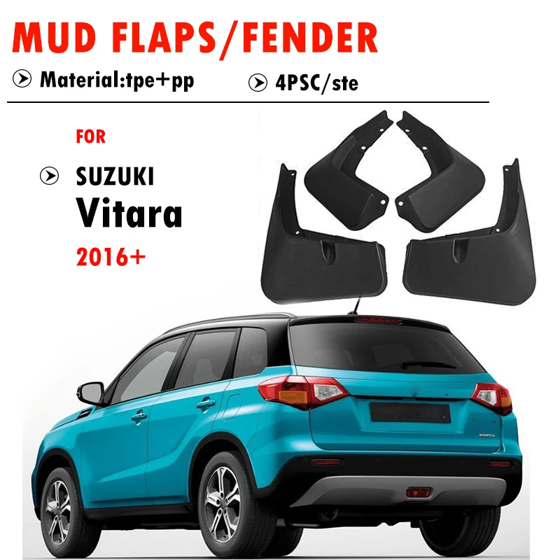 

Брызговики (комплект 4 шт.) для Suzuki Vitara 2016-2023+