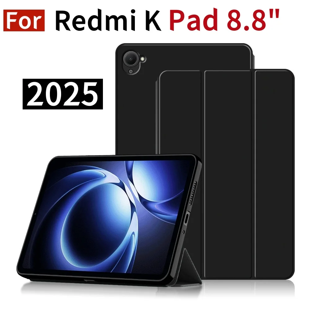 

Funda For Redmi K Pad 8.8 Case 2025 Stand Soft TPU Back Cover for Xiaomi Redmi K Pad 2025 Tablet Case
