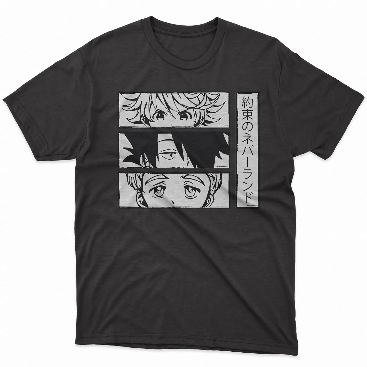 The Promised Neverland Anime T-Shirt, Emma, Ray, Norman, Yakusoku No Neverland, Anime Shirt, Promised Neverland, Manga Shirt