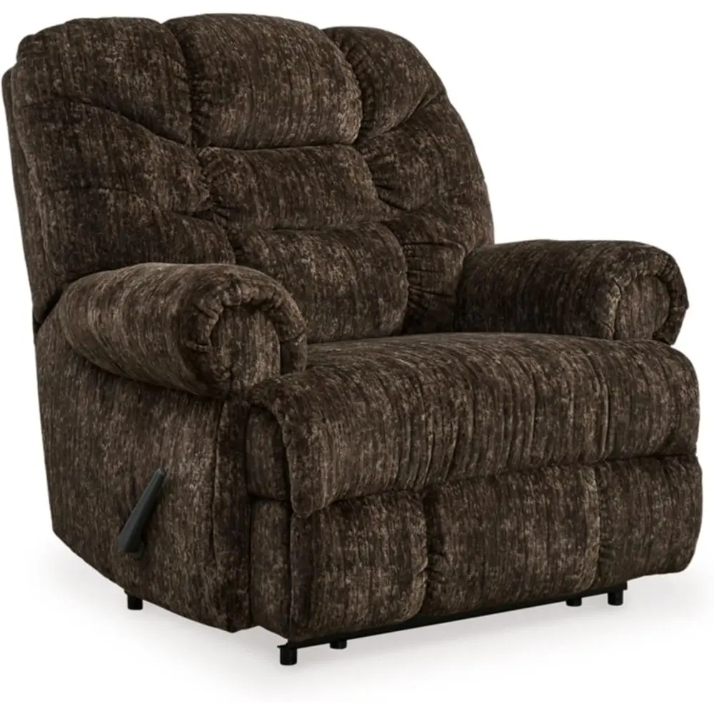 

Classic Velvet Manual Zero Wall Recliner, Brown