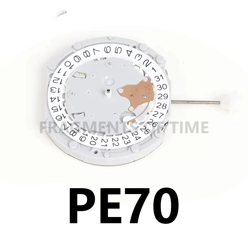 New Quartz Movement Small Second Hand 6.9.12 Watch Movement Repair Accessories PE70 Movement 6-pin Electronic Watch Accessories