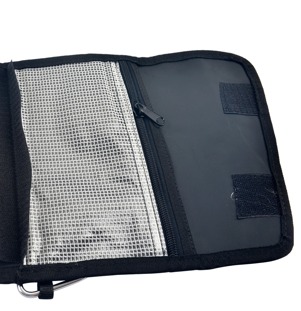Luya Fake Bait Bag Soft Bait Bag PVC-Innentasche mit Trennwand, wasserdichte Aufbewahrungstasche, Aufbewahrungstasche für Angelzubehör, Sortierungszubehör – Detail 8