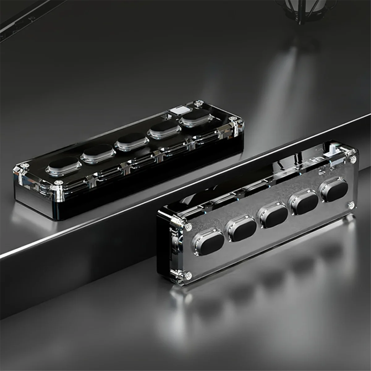 CMB-p5 Keys Custom Keypad Macro Programmable Bluetooth Keyboard Copy Paste Rgb Button Gaming Mechanical Keyboard