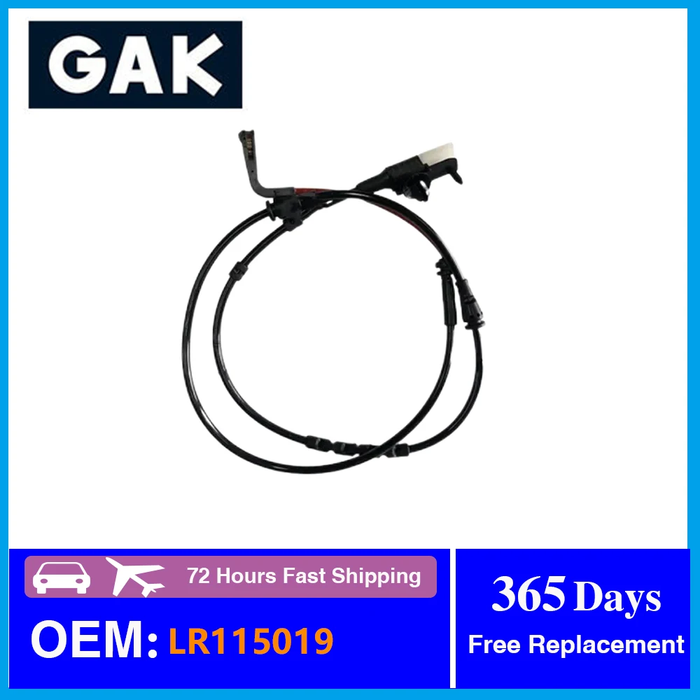 

GAK Brand LR115019 Rear Brake Pad Sensor for Land Rover Range Rover Evoque 2019- Discovery Sport L550 2018-2019 Jaguar E-PACE