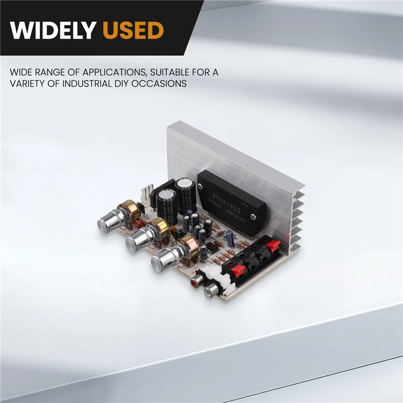 

-A99Z DX-0408 Плата усилителя мощности 2,0-канальная толстопленочная плата цифрового аудио стереоусилителя с гальванической серебряной ручкой