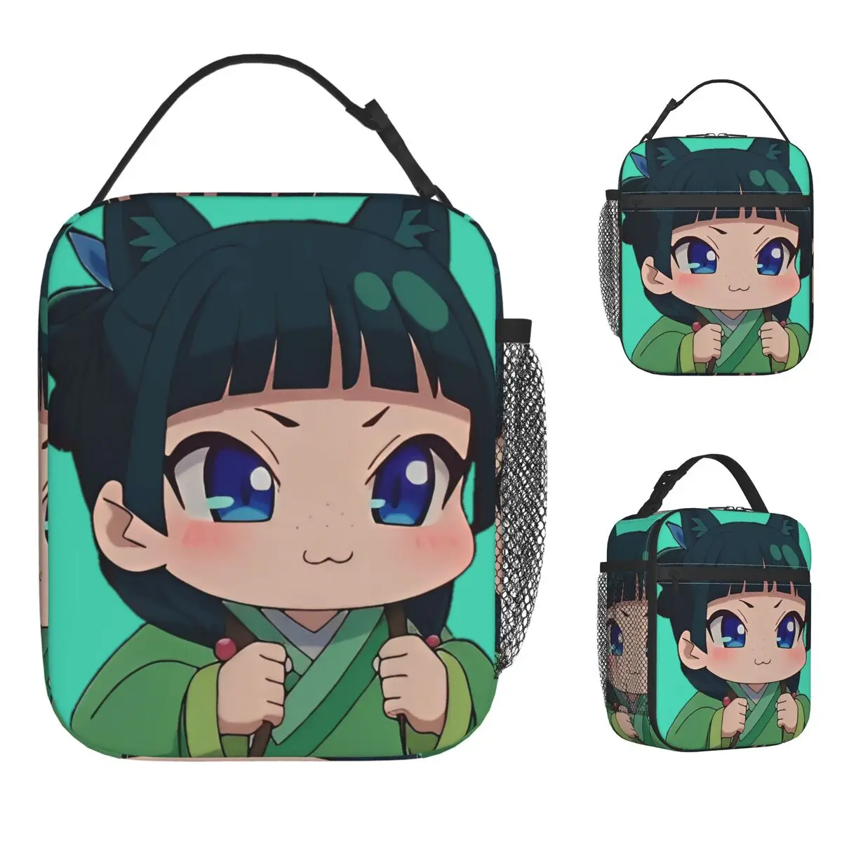 maomao-de-kusuriya-no-hitorigoto-lancheira-para-unissex-the-apothecary-diaries-lunch-box-picnic-cooler-bag-lancheiras-termicas