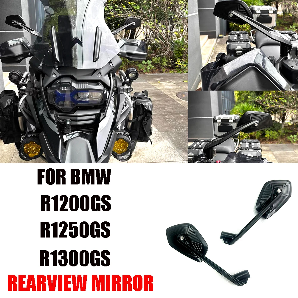 สําหรับ BMW R1200GS R1250GS G310GS S1000XR R1300GS F800GS F850GS C400X CNC อลูมิเนียมปรับรถจักรยานยนต์กระจกมองหลัง