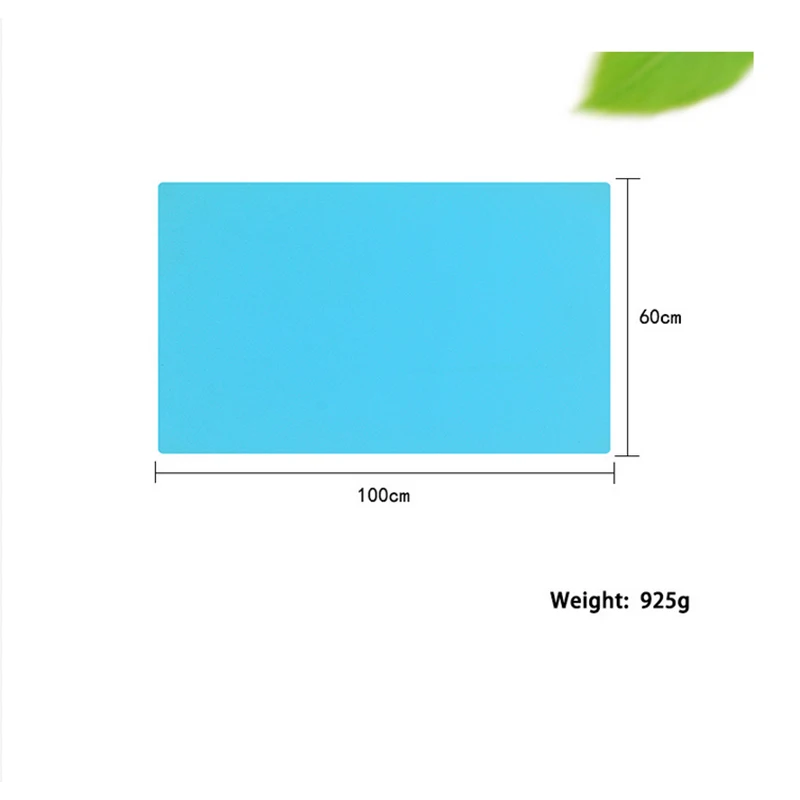 Imagem -02 - Grande Esteira de Mesa de Silicone Estudante Computador Esteira de Trabalho Almofada Antiderrapante de Silicone Resistente ao Calor 60x100cm