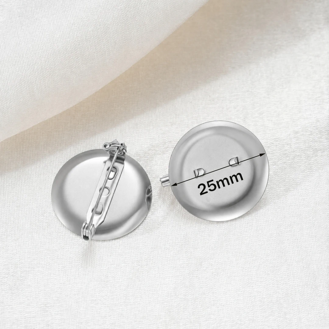 5 Peças de Broche Redondo Dour - Brooch Pin Gold avaliação e preço