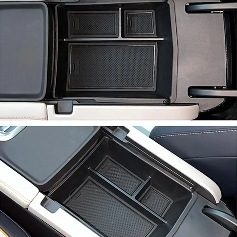 Car Central Armrest Storage Box For BYD Song Plus Champion Edition 2023 2024 Armrest Storage Box Cup Holder Interior Access G9U4