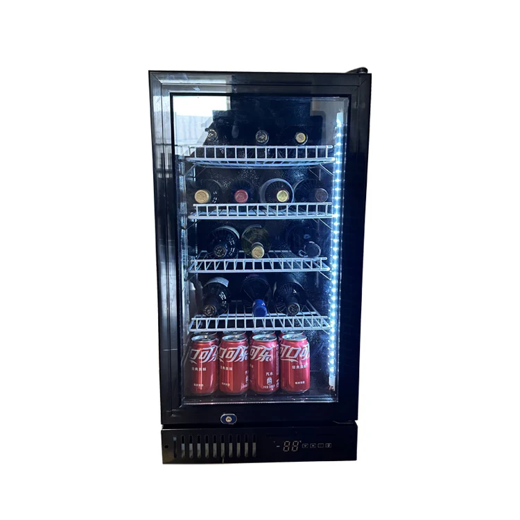 Hot Selling Ultra-Thin Embedded Wine Cabinet, Constant Temperature Mini Red Wine Refrigerator Ice Bar for Home