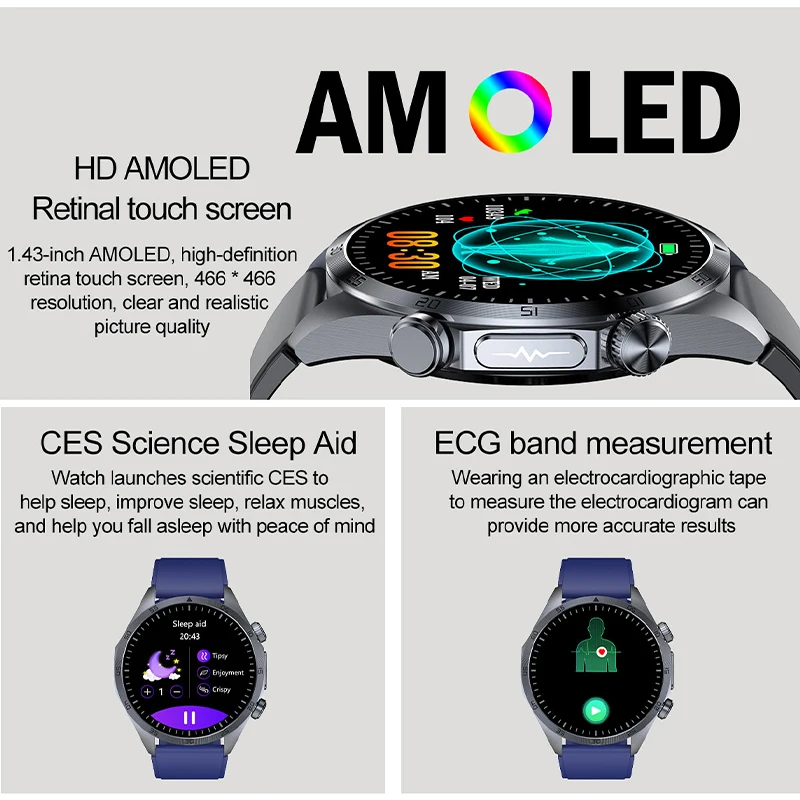 New ECG+PPG Smart Watch Pulse - Smartwatch Online Watches For Men recension och pris