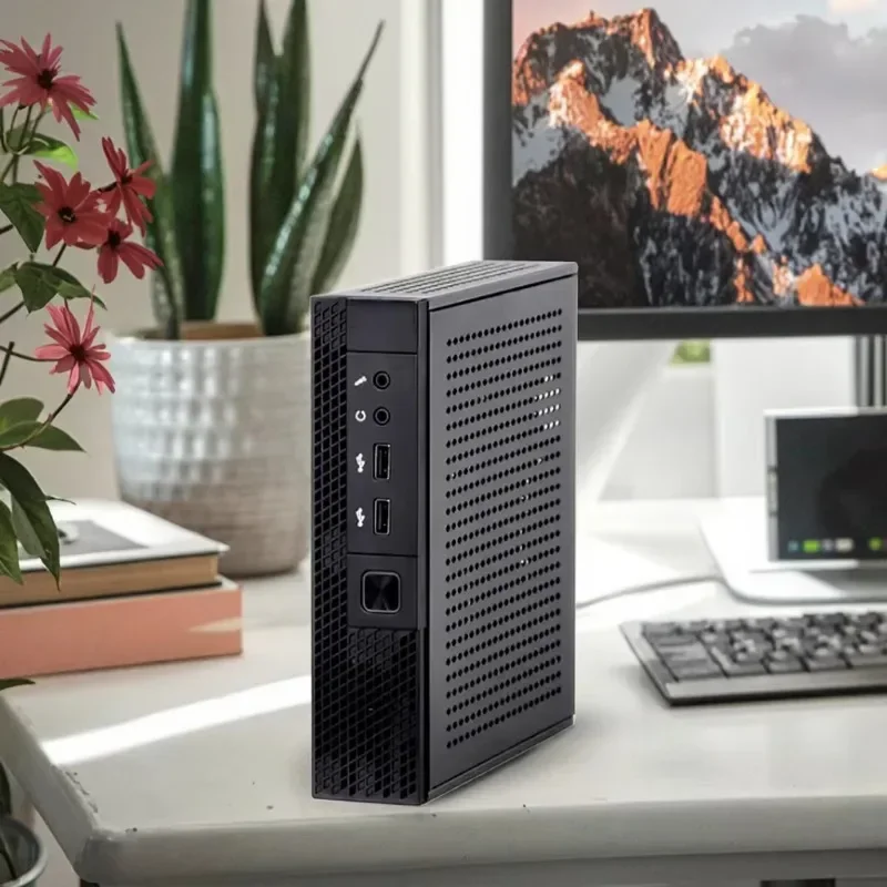 Desktop Computer Commercial Mini  4GB RAM, 512GB Solid State Drive Compact Desktop  Commercial